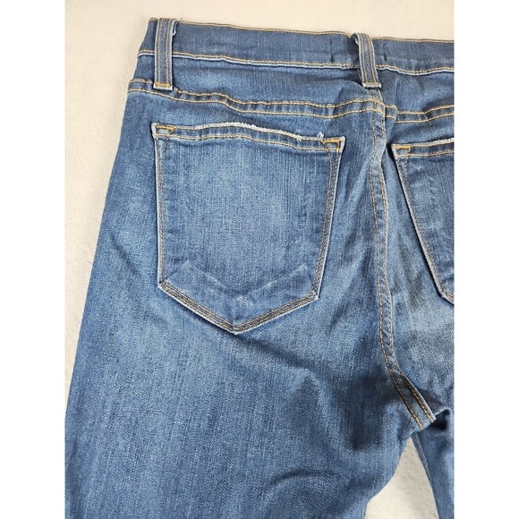 Judy Blue Jeans Women's 7/28 Dark Straight Slim Blue Denim Style 8390 USA - Picture 9 of 12